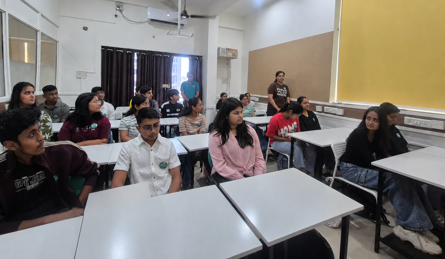 AICT learners attending an Interior Design classroom session