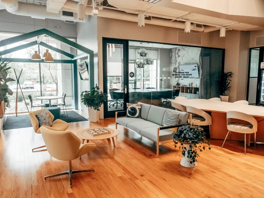 Interior design reference from the AICT brochure